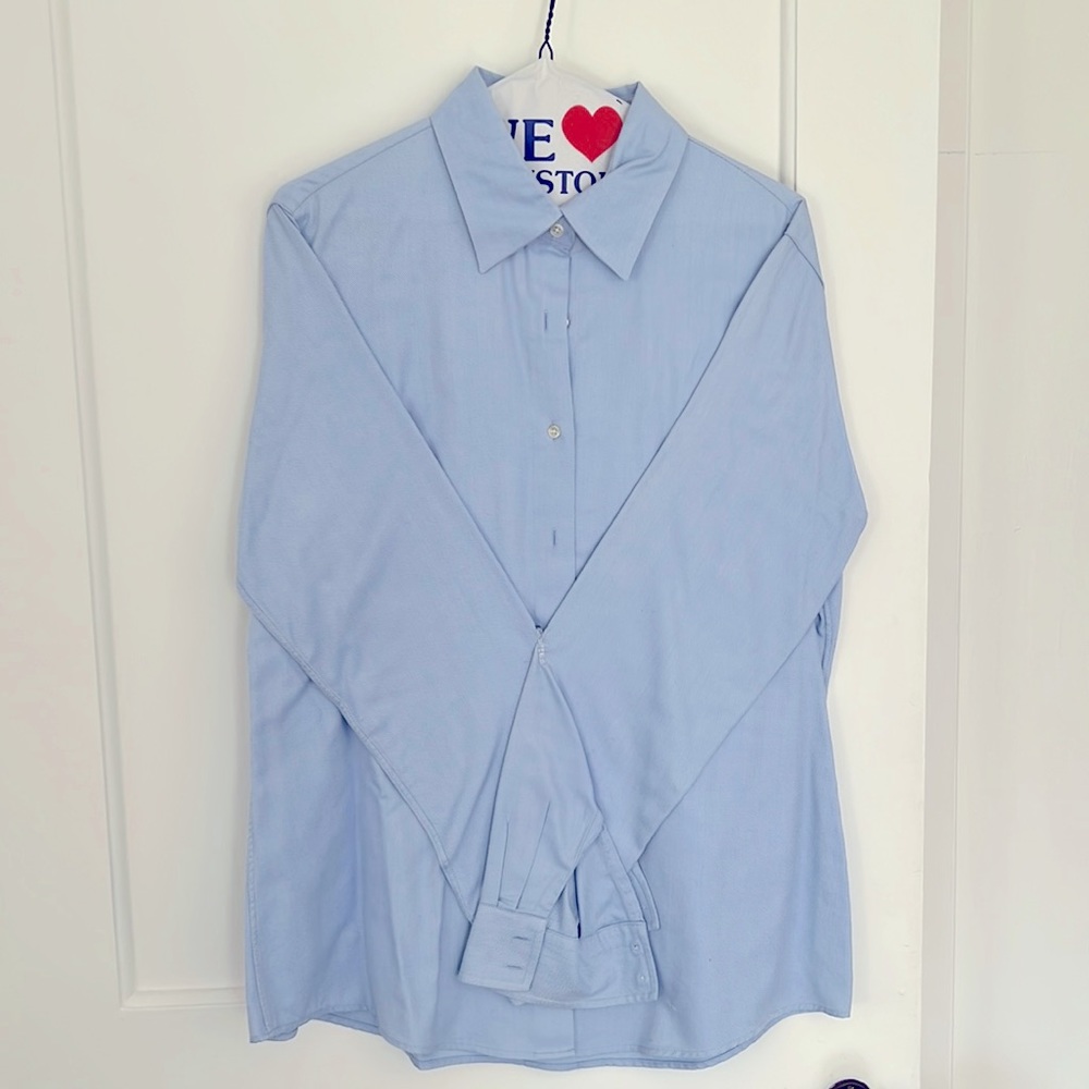 Brooks Brothers blue button down shirt Medium